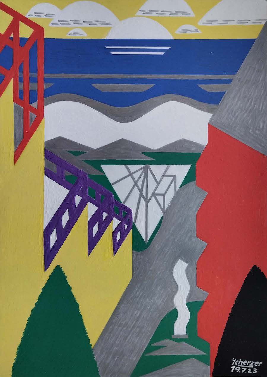 Art Hotel Anlage auf der Klippe am Meer