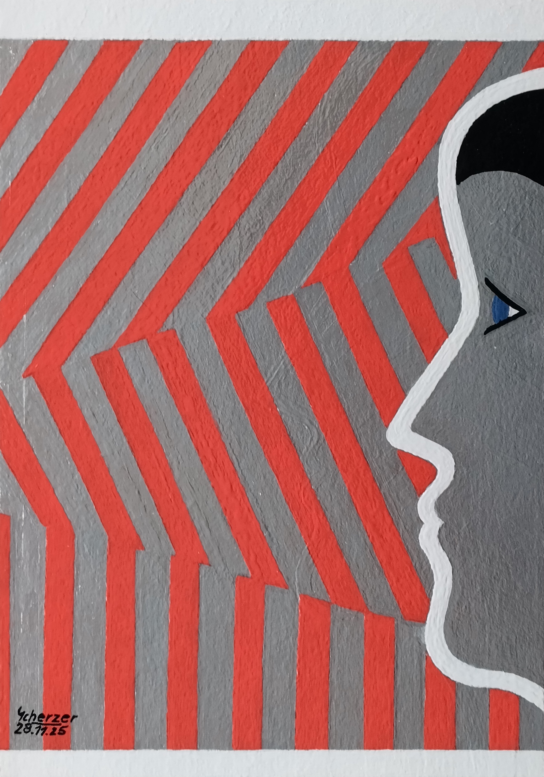 Der abstrakte Maler und sein Werk