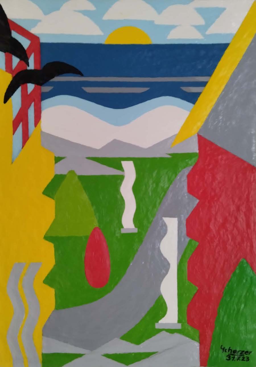 Art Hotel Anlage auf der Klippe am Meer