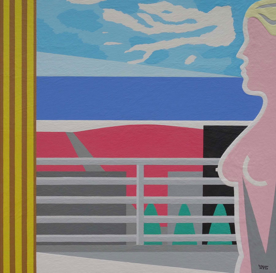 Morgensonne im Hotel am Meer